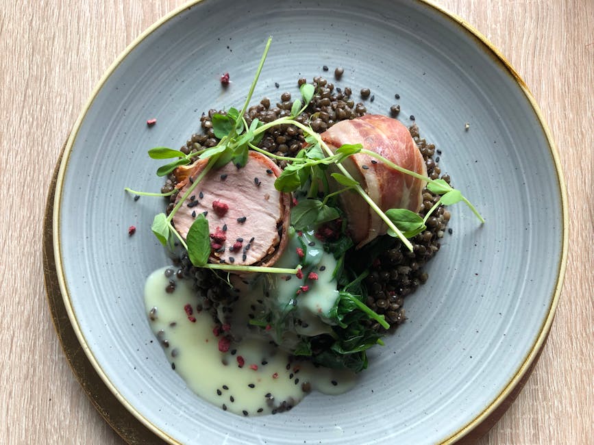 Poland’s Culinary Gem: Pork Kebabs with Grilled Plums and Couscous Take the Spotlight